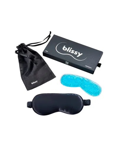 Blissy Mulberry Silk Chill Edition Sleep Mask In Multi