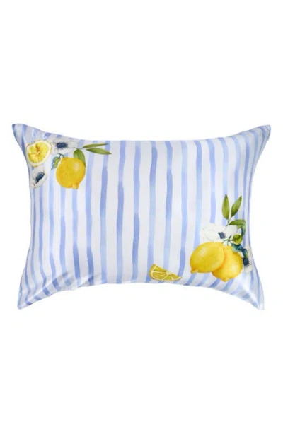 Blissy Mulberry Silk Pillowcase In Multi