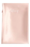 Blissy Mulberry Silk Pillowcase In Pink