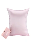 Blissy Mulberry Silk Pillowcase In Pink
