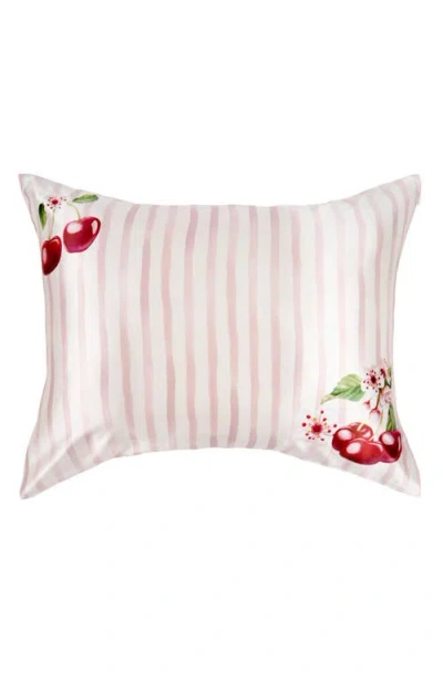 Blissy Mulberry Silk Pillowcase In White