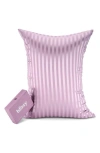 Blissy Mulberry Silk Pillowcase In Purple