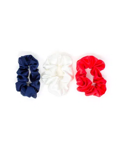 Blissy Mulberry Silk Scrunchie Set In Multi