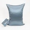 Blissy Pillowcase - King - Ash Blue In Blue
