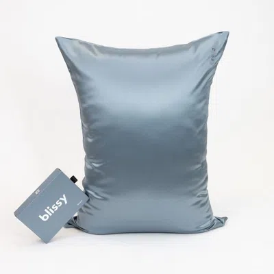 BLISSY PILLOWCASE - STANDARD - ASH BLUE
