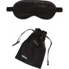 Blissy Silk Sleep Mask In Black