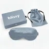 Blissy Sleep Mask - Ash Blue In Blue