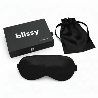 Blissy Sleep Mask - Black