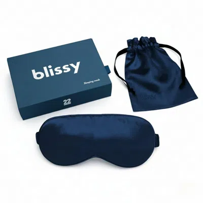 Blissy Sleep Mask - Blue