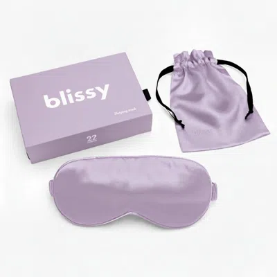 Blissy Sleep Mask - Lavender In Purple