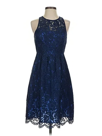 Pre-owned Blithe Cocktail Dress In Blue