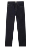 Blk Dnm 55 Relaxed Straight Leg Organic Cotton Jeans In Blue Rinse