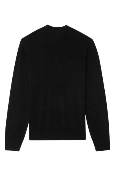 Blk Dnm 71 Metallic Sweater In Black Silver Metallic
