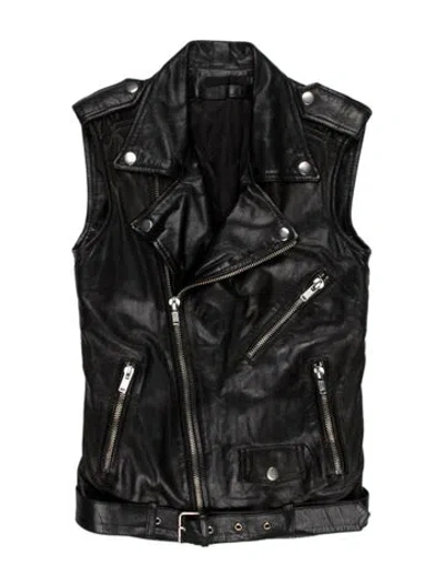 Pre-owned Blk Dnm Biker Jacket In Black