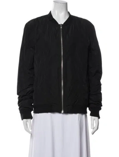 Pre-owned Blk Dnm Bomber Jacket In Black
