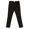 Blk Dnm Button-up Denim Trouser In Black