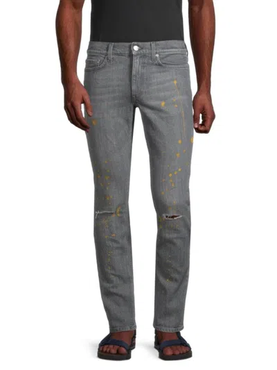 Blk Dnm Men's Cropsey 5-pocket Jeans In Grey