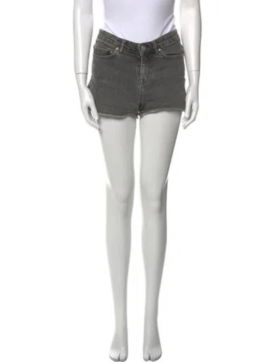 Pre-owned Blk Dnm Mini Shorts In Black