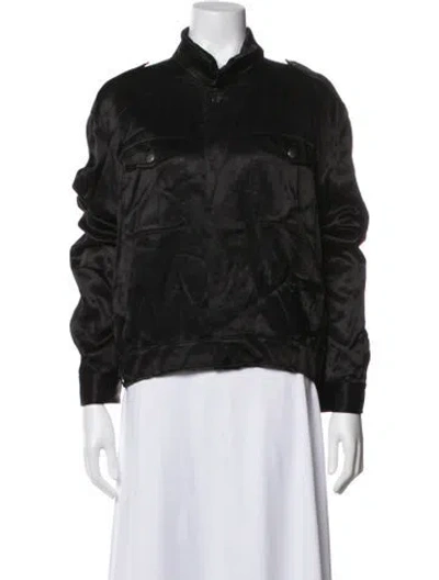 Pre-owned Blk Dnm Nylon Jacket In Black