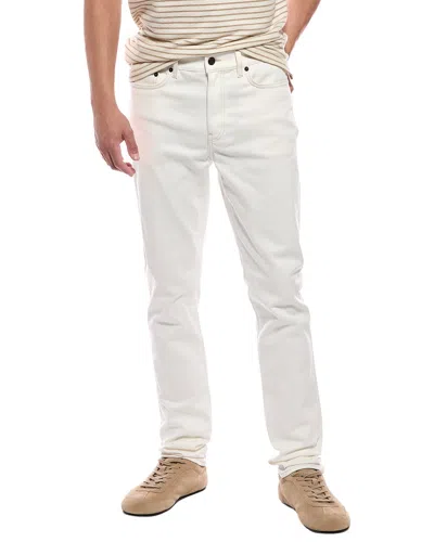Blk Dnm Off White Slim Cut Jean