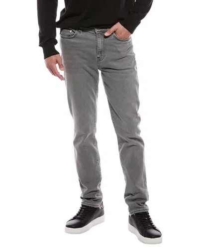 Blk Dnm Steal Grey Slim Cut Jean In Multi