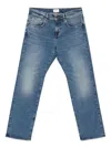 Blk Dnm Straight Leg Jeans In Blue