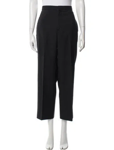 Pre-owned Blk Dnm Straight Leg Pants In Black