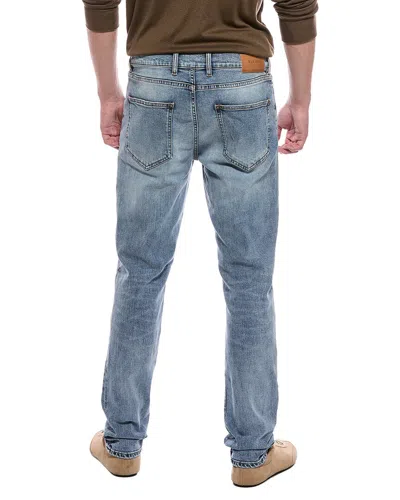 Blk Dnm Sun Fade Blue Straight Jean