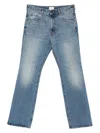 Blk Dnm Topstitching Jeans In Blue