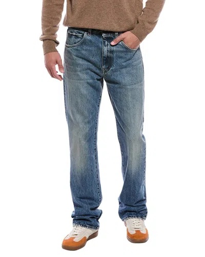 Blk Dnm Vintage Blue Straight Jean In Yellow