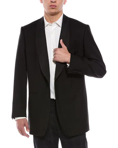 Blk Dnm Wool & Mohair-blend Jacket In Black