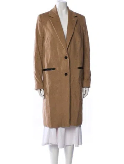 Pre-owned Blk Dnm Wool Coat In Neutral