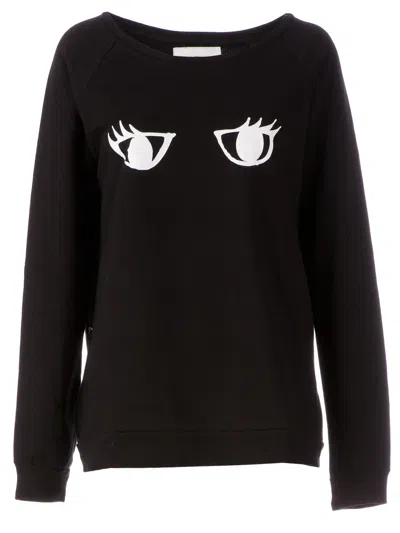 Blk Opm 'eyes' Sweatshirt In Black