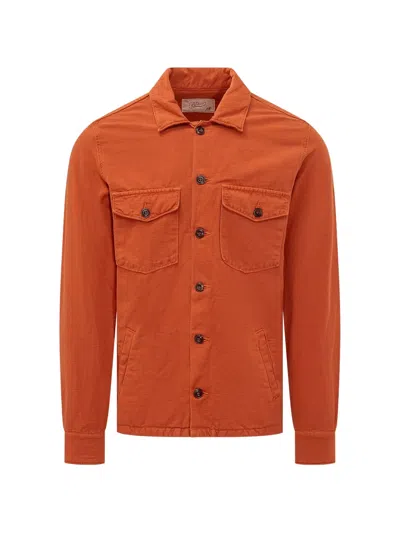 Bl'ker Acadia Shirt In Orange