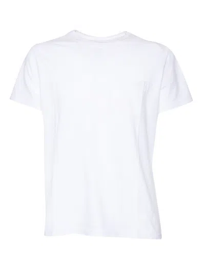 Bl'ker Blker Blker T Shirt Mc Casco Bay Fiammata In White