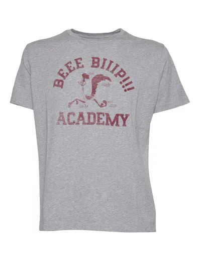 Bl'ker Blker Blker T Shirt Mc Grafica Bee Bip In Gray