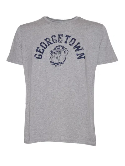 Bl'ker Blker Blker T Shirt Mc Grafica Georgetown In Gray