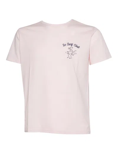 Bl'ker Blker Blker T Shirt Mc Grafica Le Surf Club In Red