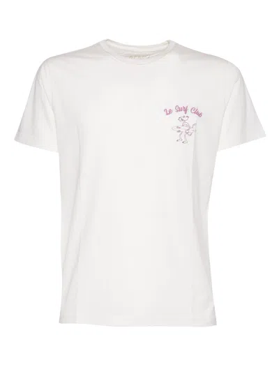 Bl'ker Blker Blker T Shirt Mc Grafica Le Surf Club In White