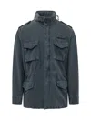 Bl'ker Field Jacket With Pockets In Multi
