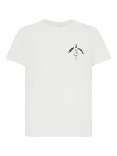 Bl'ker Fighting Quaker T-shirt In White