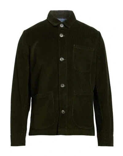 Bl'ker Man Jacket Dark Green Size M Cotton