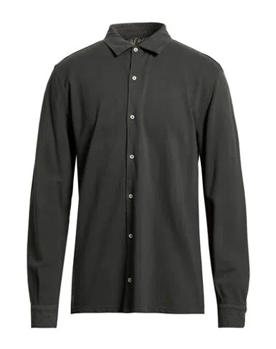 Bl'ker Man Shirt Lead Size 3xl Cotton In Green