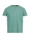 Bl'ker Man T-shirt Light Green Size M Cotton In Green