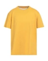 Bl'ker Man T-shirt Marigold Size Xxl Cotton In Yellow