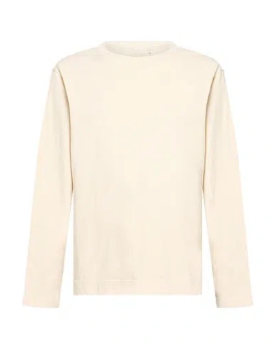 Bl'ker Man T-shirt Beige Size L Cotton In Sand