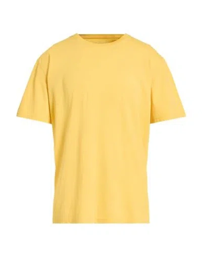 Bl'ker Man T-shirt Marigold Size Xxl Cotton In Yellow