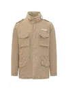 Bl'ker Multi-pocket Field Jacket In Neutral