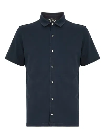 Bl'ker Nassau Shirt In Blue