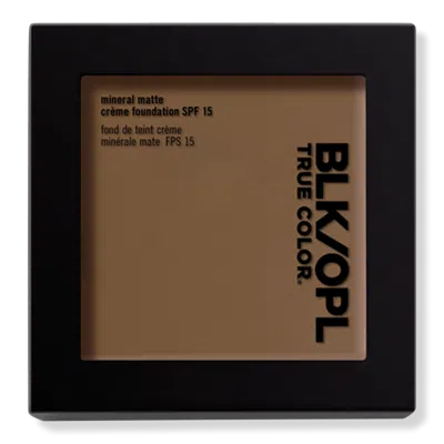 Blk/opl True Color Mineral Matte Creme Powder Foundation Spf 15 - Au Chocolat